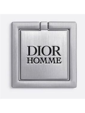 Dior Homme Men’s Square Silver Phone Ring New Authentic